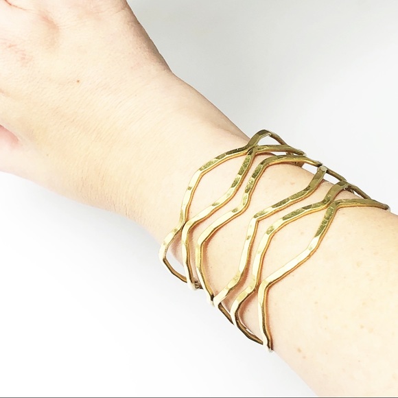 Lucky Brand Jewelry - Lucky Brand Gold Ornate Cuff Bracelet